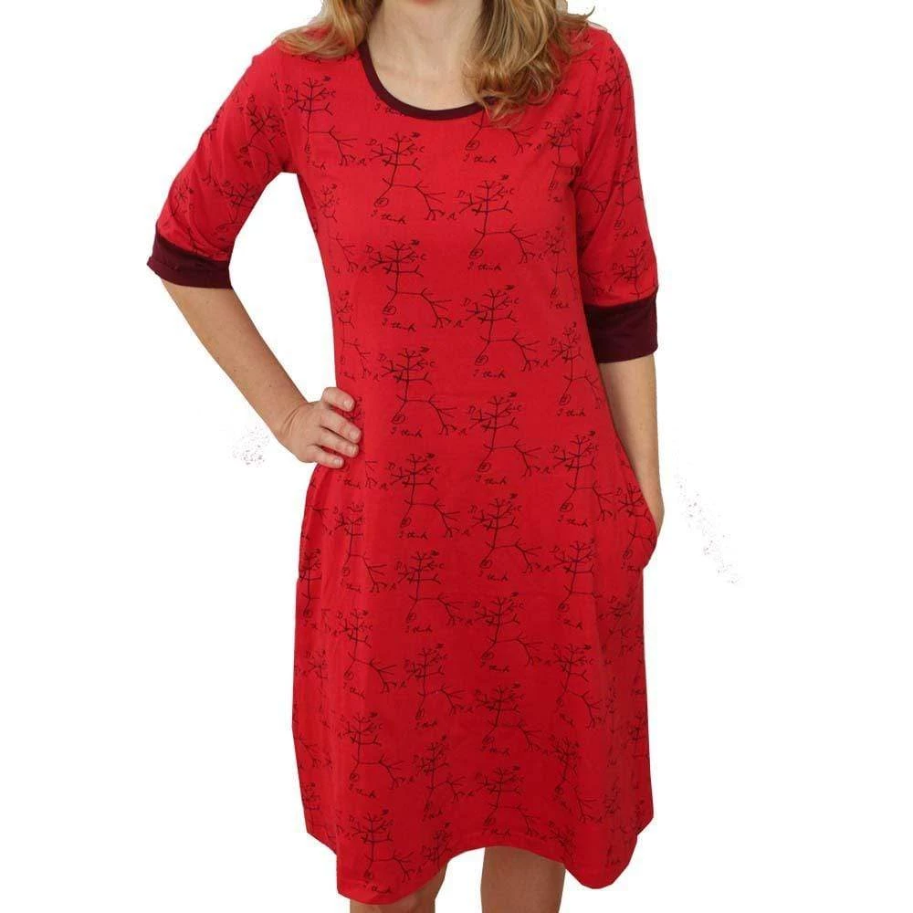 Svaha Apparel Darwin's Tree Of Life Katherine Dress 2 Svaha Apparel Darwin's Tree Of Life Katherine Dress