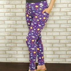 Brothers Knit Garments Explore New Worlds Adults Leggings With Pockets