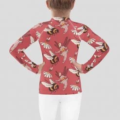 Svaha Apparel Flight Of The Fairies Custom Kids Rash Guard