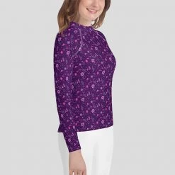 Svaha Apparel Kids & Babies Floral Galactic Custom Youth Rash Guard 5 Svaha Apparel Kids & Babies Floral Galactic Custom Youth Rash Guard