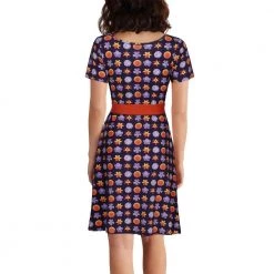 Brothers Knit Garments Floral Geometry Emmy Dress Shop By Interest