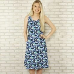 Brothers Knit Garments Adults Geometric Areas Eileen Dress