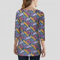 Brothers Knit Garments Geometry Instruments Maria Tunic Top [FINAL SALE]