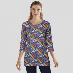 Brothers Knit Garments Geometry Instruments Maria Tunic Top [FINAL SALE]
