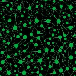 Brothers Knit Garments Neurons Glow-in-the-Dark Katherine Dress Adults