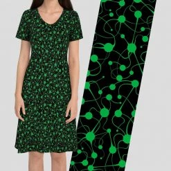 Brothers Knit Garments Neurons Glow-in-the-Dark Katherine Dress Adults