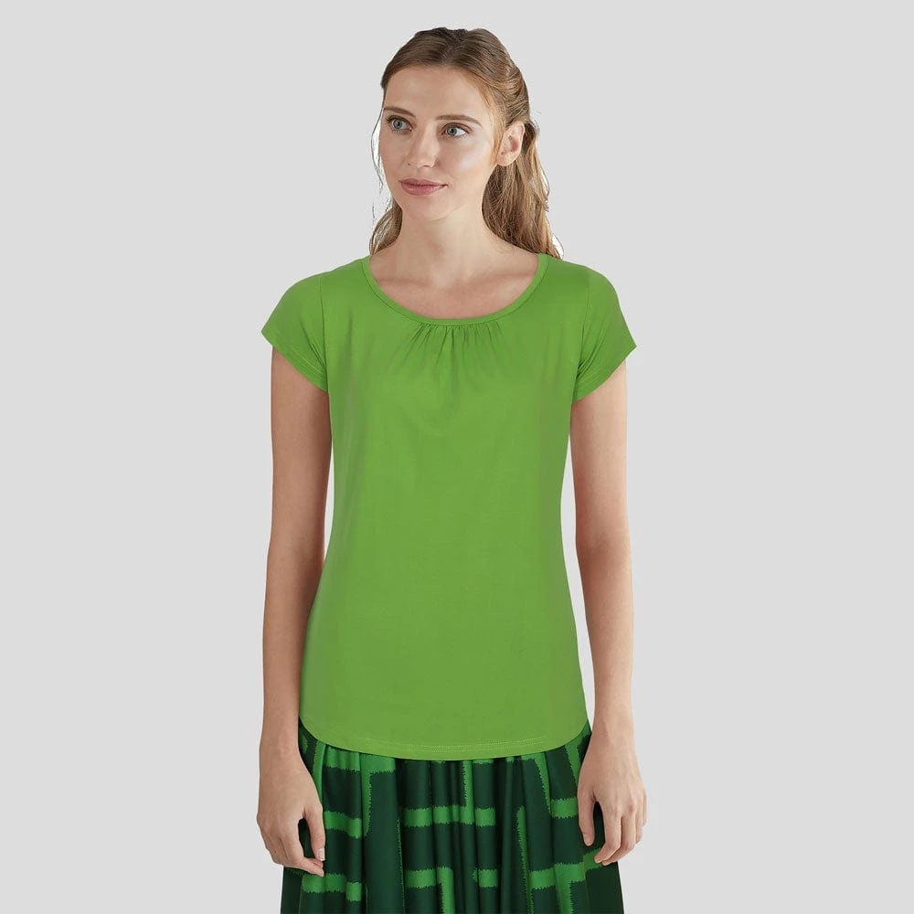 Brothers Knit Garments Green Ida Top 2 Brothers Knit Garments Green Ida Top