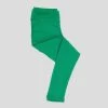Stretch Garments Green Kids Athletic Fit Leggings With Pockets [FINAL SALE]