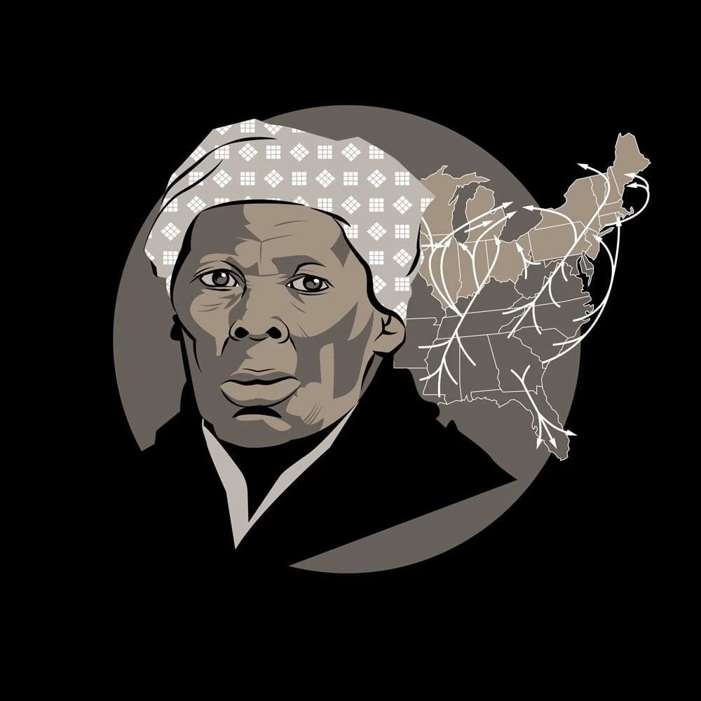 Svaha Apparel T-Shirts Harriet Tubman Custom Relaxed T-Shirt 2 Svaha Apparel T-Shirts Harriet Tubman Custom Relaxed T-Shirt