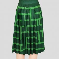 Brothers Knit Garments Adults Hedge Maze Twirl Skirt [FINAL SALE]