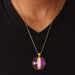 Yiwu Yaolu Trading Co., Ltd. Hieroglyphs Stainless Steel Necklace Accessories