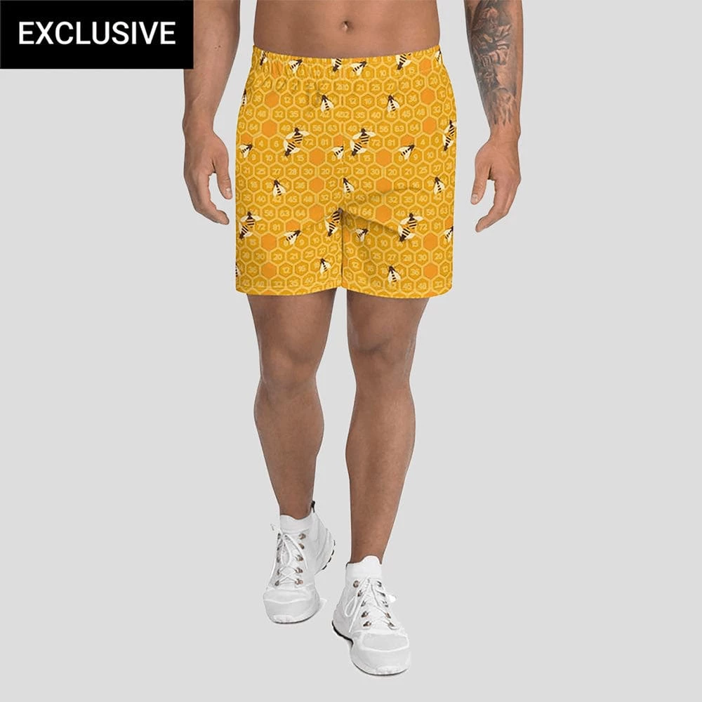 Svaha Apparel Honeycomb Custom Athletic Shorts 1 Svaha Apparel Honeycomb Custom Athletic Shorts