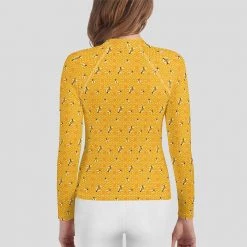 Svaha Apparel Honeycomb Custom Youth Rash Guard