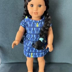 Brothers Knit Garments World Down Syndrome Day Doll Dress