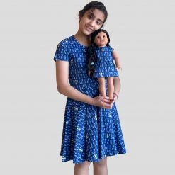 Brothers Knit Garments World Down Syndrome Day Kids Twirl Dress Matching Family Sets