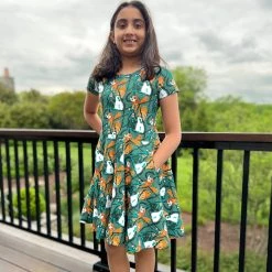 Brothers Knit Garments Barrel Of Monkeys Kids Twirl Dress Matching Family Sets