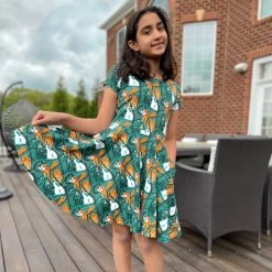 Brothers Knit Garments Barrel Of Monkeys Kids Twirl Dress Matching Family Sets