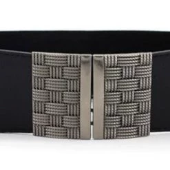 Yiwu Beyond Leather Co., Ltd. Accessories Cross-Hatch Weave Belt