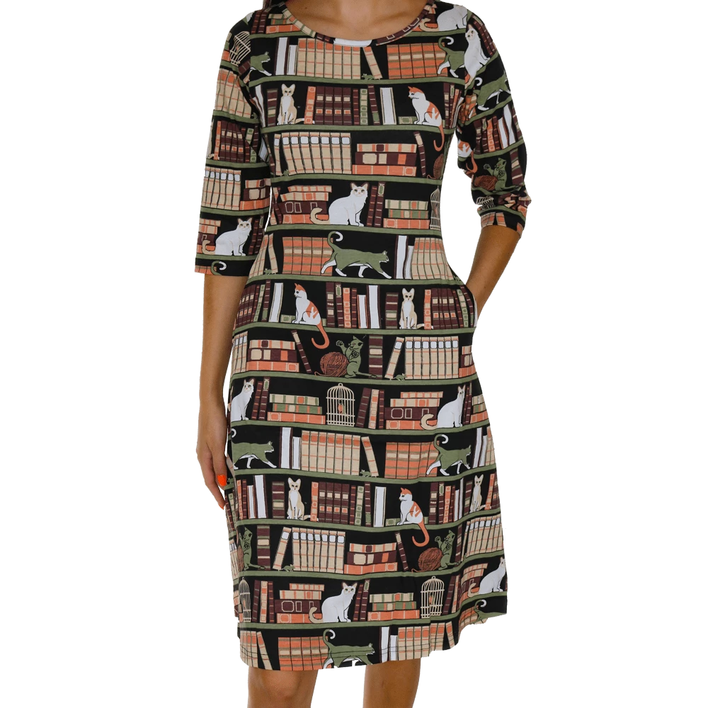 Brothers Knit Garments Cat-a-Log Of Feline Fiction Katherine Dress 1 Brothers Knit Garments Cat-a-Log Of Feline Fiction Katherine Dress