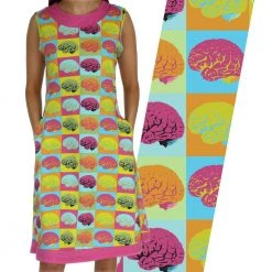 Brothers Knit Garments Warhol Brain Pop Katherine Dress