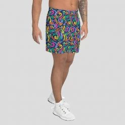 Svaha Apparel Underwear & Swimwear Koi Pond Custom Athletic Shorts