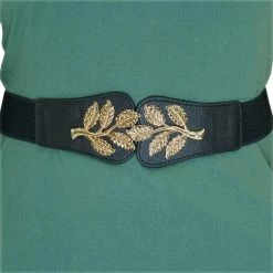 Yiwu Beyond Leather Co., Ltd. Belts & Bags Leaves Belt