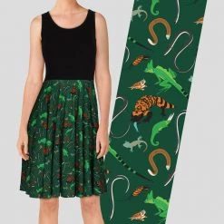 Brothers Knit Garments Adults Lizards Rita Dress