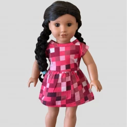 Brothers Knit Garments Love You To "Bits" Doll Dress Kids & Babies