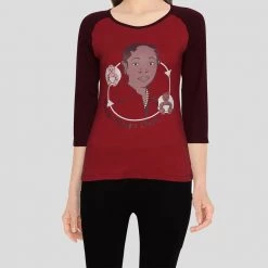 Stretch Garments Adults Mamie Phipps Clark Raglan Top [FINAL SALE]