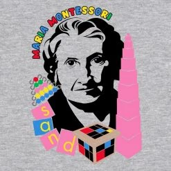 Svaha Apparel Maria Montessori Custom Relaxed T-Shirt