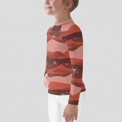 Svaha Apparel Kids & Babies Mars Landing Custom Kids Rash Guard