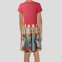 Brothers Knit Garments Merry-Go-Round Kids Twirl Dress [FINAL SALE]