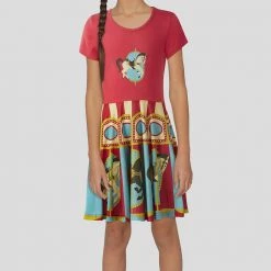 Brothers Knit Garments Merry-Go-Round Kids Twirl Dress [FINAL SALE]