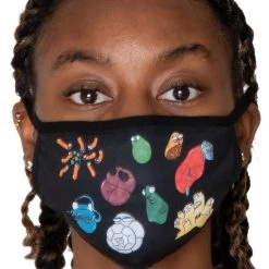 Brothers Knit Garments Amoeba Sisters Non-medical Printed Cloth Face Masks [FINAL SALE]