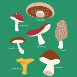 Svaha Apparel Matching Family Sets Mushrooms Custom Kids T-Shirt