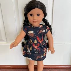 Brothers Knit Garments Matching Family Sets Mythical Beasts Doll Dress