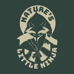 Svaha Apparel T-Shirts & Hoodies Nature's Little Ninja Custom Kids T-Shirt