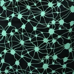 Svaha Neurons Glow-in-the-Dark Fit & Flare Dress
