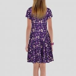 Brothers Knit Garments Number Doodles Kids Twirl Dress 7 Brothers Knit Garments Number Doodles Kids Twirl Dress