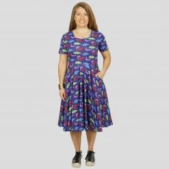 Brothers Knit Garments Origami Dinosaurs Rachel Dress