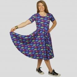 Brothers Knit Garments Origami Dinosaurs Rachel Dress