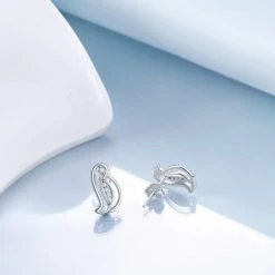 Haifeng Yafeini Jewelry Co., Ltd. Penguin Sterling Silver Earrings