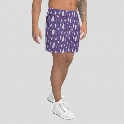Svaha Apparel Underwear & Swimwear Penguins Custom Athletic Shorts