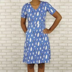 Brothers Knit Garments Adults Penguins Rosalind Dress