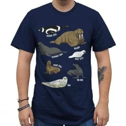 Svaha Apparel Shop By Interest Defective Pinnipeds Unisex Adults T-Shirt