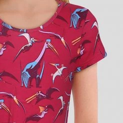 Brothers Knit Garments Pterosaurs Kids Twirl Dress Matching Family Sets