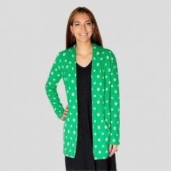 Brothers Knit Garments Adults Punctuation Marks Burnout Cardigan