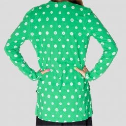 Brothers Knit Garments Adults Punctuation Marks Burnout Cardigan