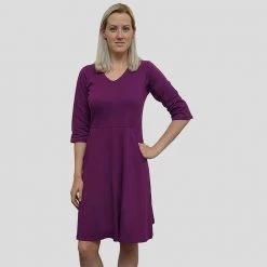 Brothers Knit Garments Ultraviolet Rosalind Dress Adults