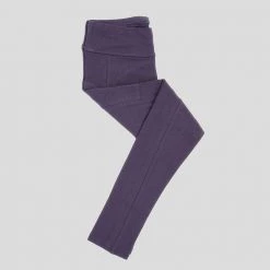 Stretch Garments Purple Kids Athletic Fit Leggings With Pockets [FINAL SALE] Kids & Babies